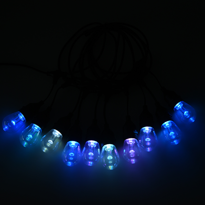 S14 pikselitasolla säädettävät lämpimänvalkoiset RGB-riippuvalot