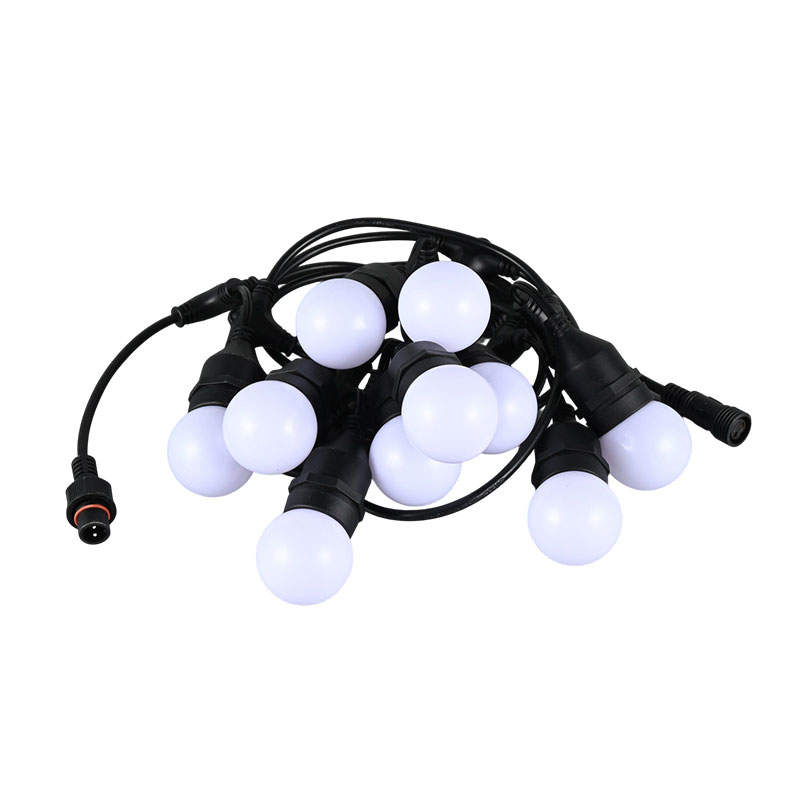 G45-riippuva tyyppi E27-spiraali RGB-synkronoidut vilkkuvat valot